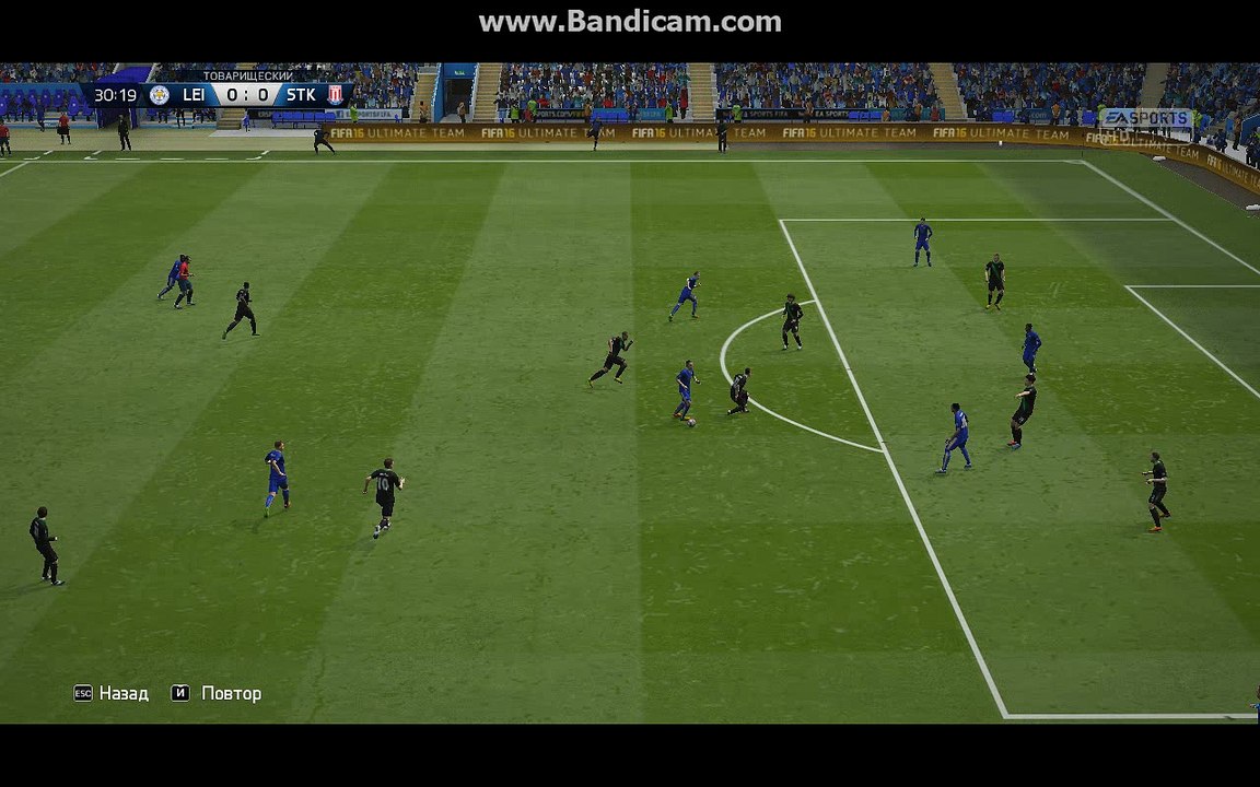 BPL 7 Тур. Лестер - Сток Сити. 1:0. Malozyomov, 31'