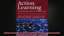READ book  Action Learning for Developing Leaders and Organizations Principles Strategies and Cases Full Free
