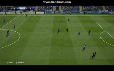BPL 7 Тур. Лестер - Сток Сити. 2:1. Vardy, 43'