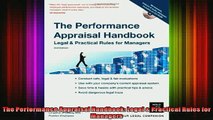 READ book  The Performance Appraisal Handbook Legal  Practical Rules for Managers Full EBook