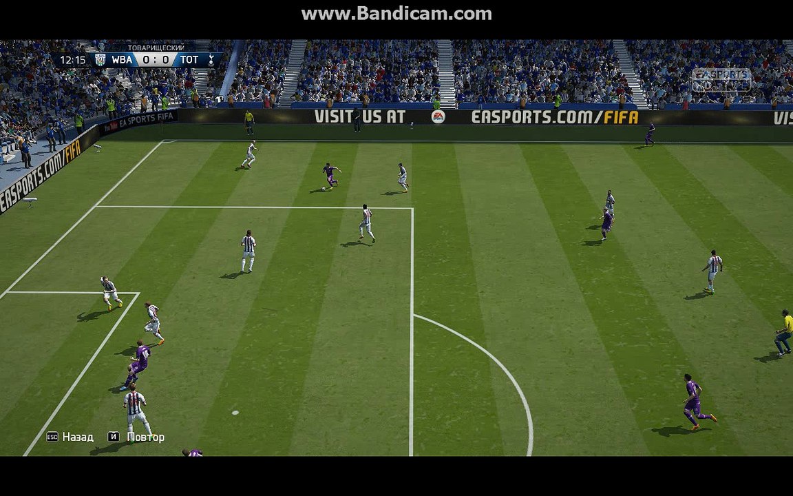 BPL 7 Тур. Вест Бромвич - Тоттенхэм 0:1. Lamela, 13'