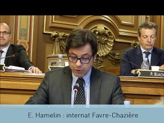 Intervention d'Emmanuel Hamelin sur la mise à disposition gratuite des anciens bâtiments de l'Internat Favre-Chazière 🏫