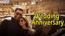 Prithviraj Thanks Supriya on Wedding Anniversary - Filmyfocus.com