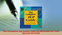 PDF  The Complete Iep Guide How to Advocate for Your Special Ed Child Download Online