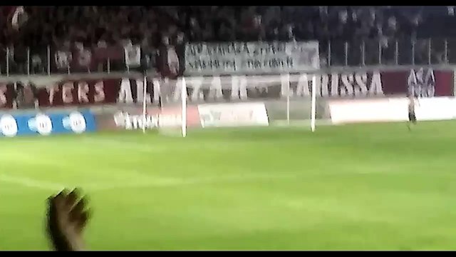 Δε λογάριασα στιγμή χιλιόμετρα στην Εθνική (πανό) (ΑΕΛ-Αν. Καρδίτσας 2015-16 )