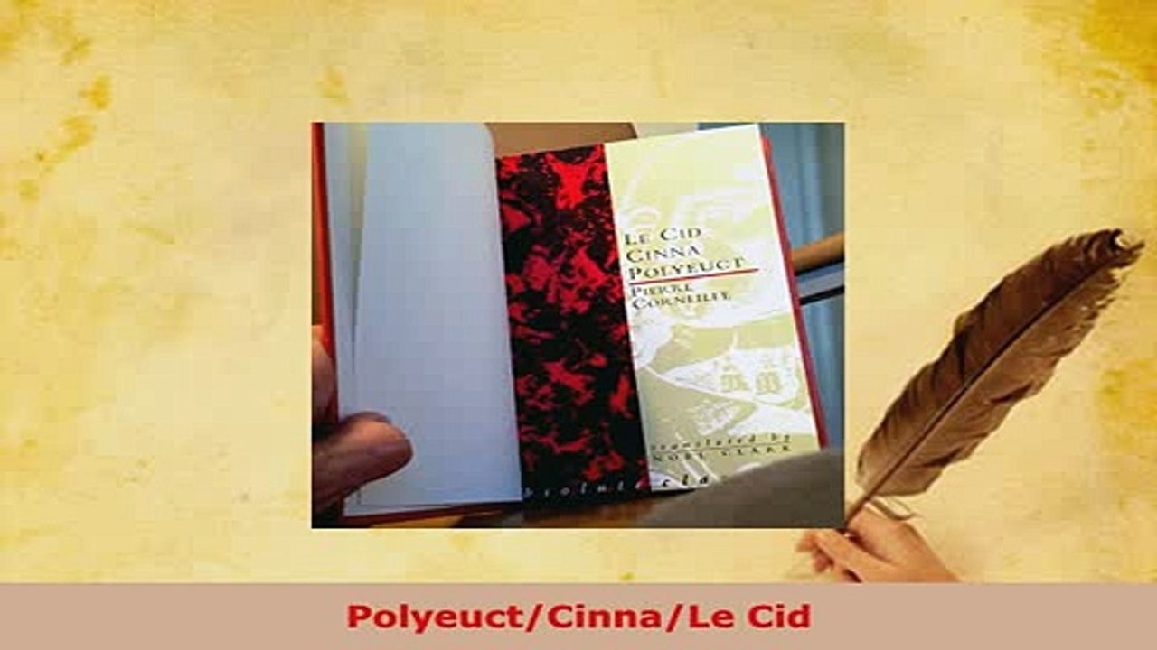 Download  PolyeuctCinnaLe Cid Free Books