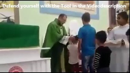 Priest hitting Kids (Children aged 5 and less)