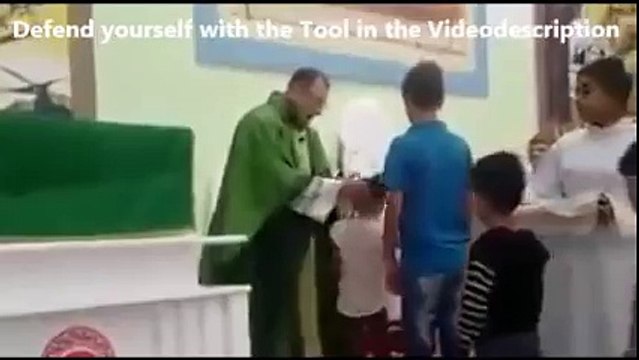 Priest hitting Kids (Children aged 5 and less)