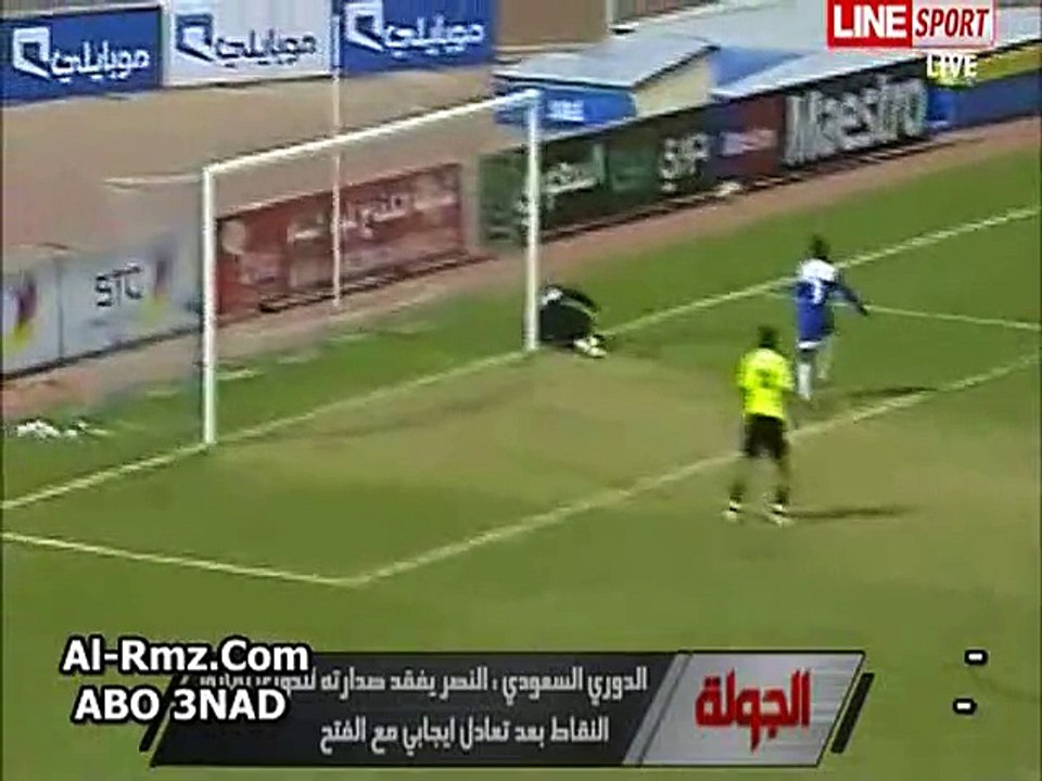 ملخص مباراة الفتح و النصر بدوري زين 2011 بصوت المعلق محمد المسرحي