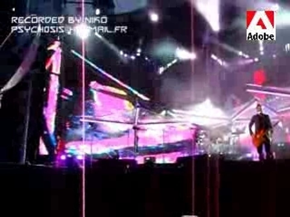 Muse - Butterflies and Hurricanes, Parc des Princs 23.06.07