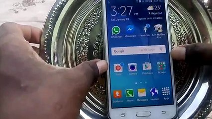 Samsung Galaxy J7 Water Test - It's Waterproof