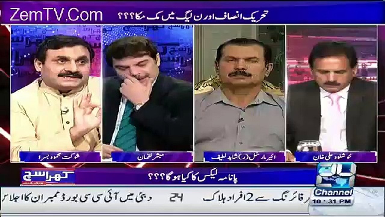 Mubashir Luqman Challenges Shaukat Basra To File Petition Against Jahanger Tareen..
