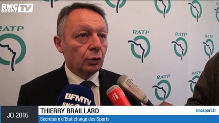 JO - Braillard : "Rio est prête à accueillir le monde"