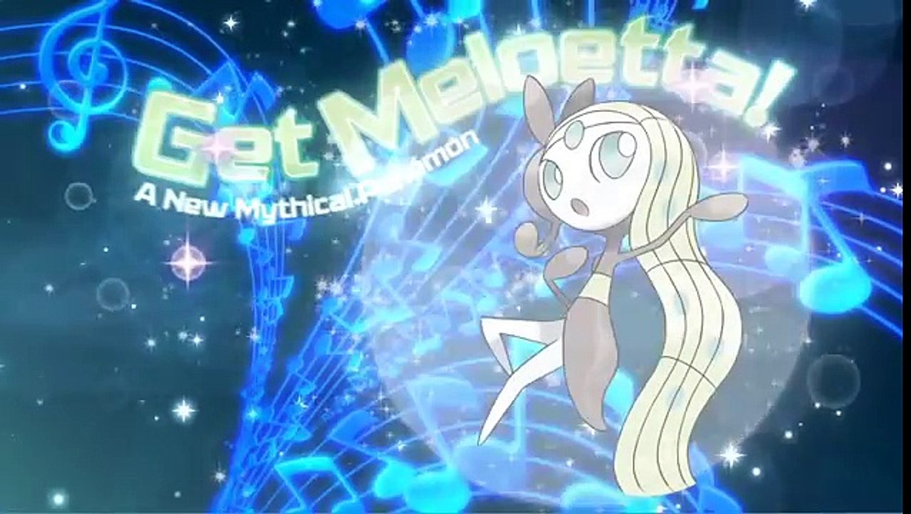 Get Meloetta for Your Pokémon Video Game!