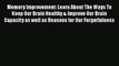 [PDF] Memory Improvement: Learn About The Ways To Keep Our Brain Healthy & Improve Our Brain