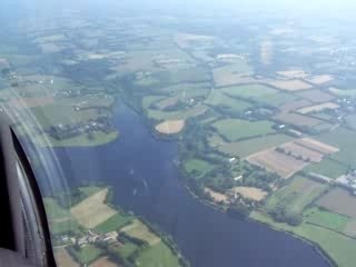 Survol de Pont L'abbée Quimper