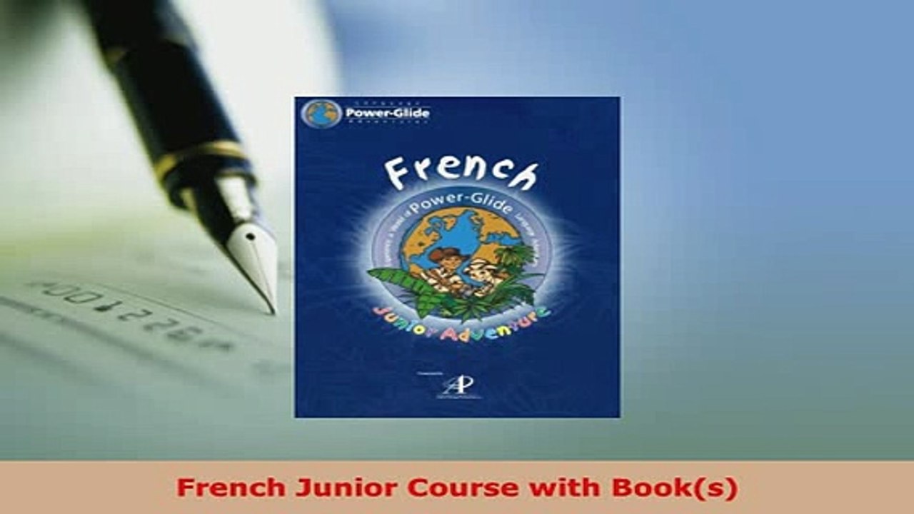 PDF  French Junior Course with Books Download Online