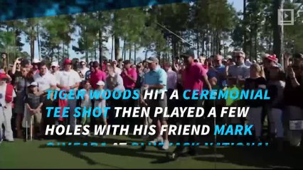 Tiger Woods Registers for US Open, Plays First Holes of 2016