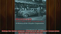 READ book  Riding the Roller Coaster A History of the Chrysler Corporation Great Lakes Books Full Free
