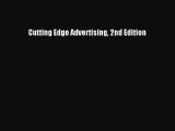 [Download PDF] Cutting Edge Advertising 2nd Edition Ebook Online