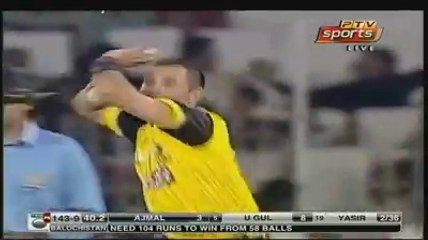 Saeed Ajmal Vs Yasir Shah || Amazing batting by Ajmal