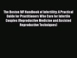 [Read Book] The Boston IVF Handbook of Infertility: A Practical Guide for Practitioners Who