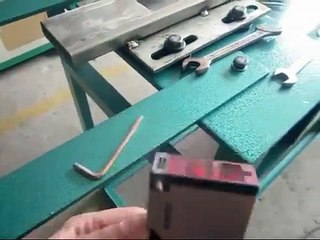 machine used to turn fabric and put sponge in