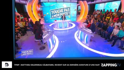 TPMP : Matthieu Delormeau célibataire, revient sur sa dernière aventure d'une nuit