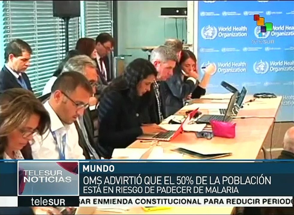 OMS: 50% de la población está en riesgo de padecer malaria