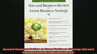 Free PDF Downlaod  Harvard Business Review on Green Business Strategy Harvard Business Review Paperback  BOOK ONLINE