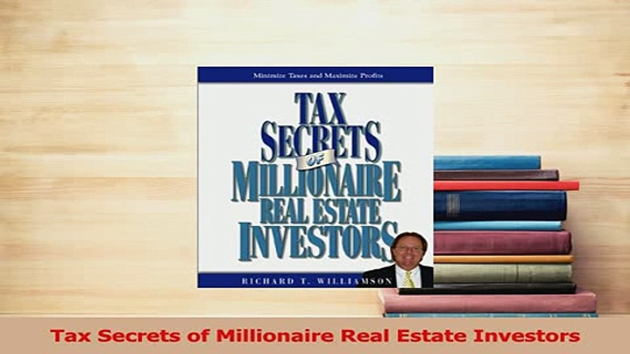 Download  Tax Secrets of Millionaire Real Estate Investors PDF Online
