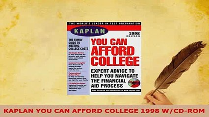 PDF  KAPLAN YOU CAN AFFORD COLLEGE 1998 WCDROM Download Online