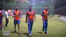 IPL 9 GL vs DD Gujarat Lions Players Practice In Nets