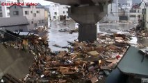 The Massive Earthquake - Mother Wave - Tsunami Japan- Shocking on Camera