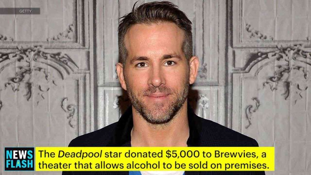 Reynolds Gives Money to Utah Theater