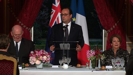 Dîner d’Etat en l’honneur de Sir Peter COSGROVE, Gouverneur général du Commonwealth d’Australie