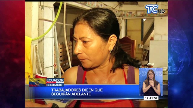 Restaurante en Pedernales reabre sus puertas después de terremoto