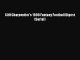 Download Cliff Charpentier's 1998 Fantasy Football Digest (Serial) PDF Online
