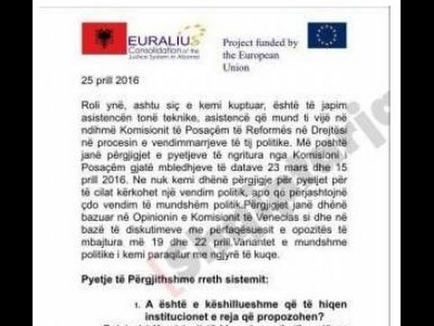 Report TV - Ja dokumenti i EURALIUS dhe OPDAT për Drejtësinë