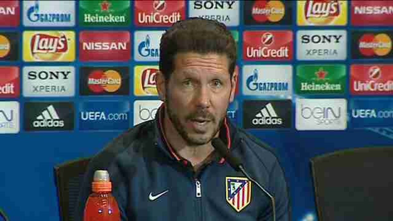 Simeone: Las guerras no las ganan quienes tienen más soldados
