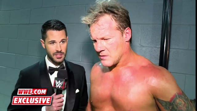 Chris Jericho reacts to his win over AJ Styles WrestleMania Exclusive, April 3, 2016