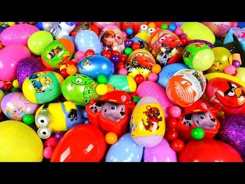 Paw Patrol Surprise Eggs, Dora Surprise Eggs & Disney Cars Surprise Eggs & More!