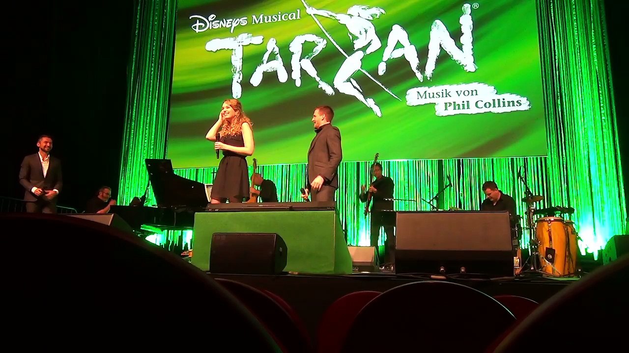 Tarzan und Jane - Alexander Klaws Rolle ist Tarzan und Tessa Sunniva van Tol spielt Jane