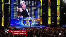 Joan Lunden s courage is honored as she accepts the Warrior Award  WWE Hall of Fame 2016