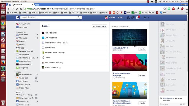 How to delete facebook pages