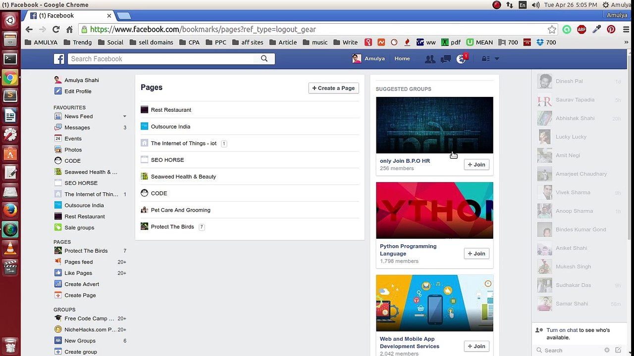 How to delete facebook pages