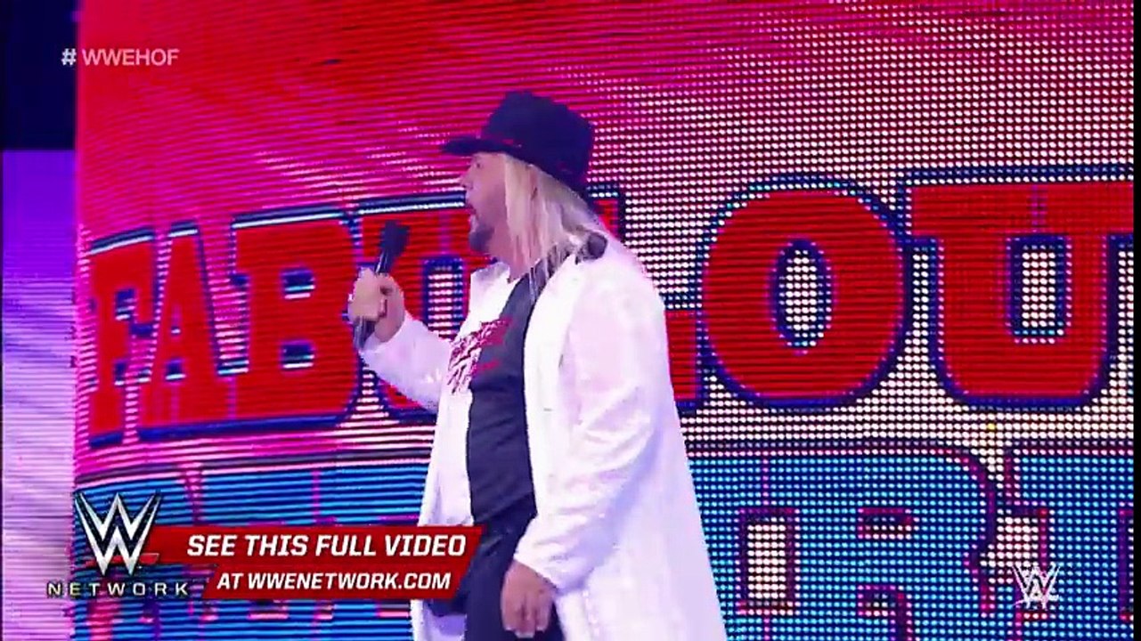 Michael Hayes goes  bad  with an impromptu concert  2016 WWE Hall of Fame on WWE Network