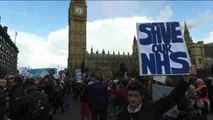 La huelga de médicos residentes deja a Inglaterra sin servicios de emergencia
