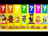 Learn to Count and Colors with the Paw Patrol Counting Play Doh Balloon Challenge