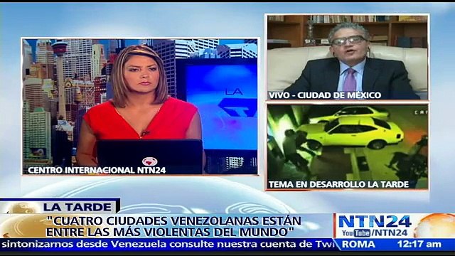 Caracas está entre las ciudades más violentas del mundo por impunidad y corrupción : José Ortega a NTN24